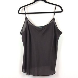 Lauren Ralph Lauren Brown Camisole Slip Top Size 2X